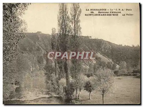 Cartes postales La Normandie Saint Leonard Des Bois la vallee