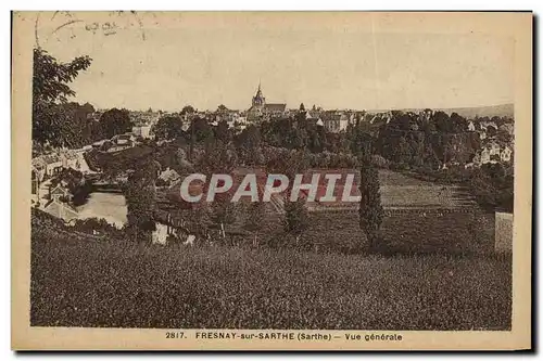 Cartes postales Fresnay sur Sarthe Vue generale