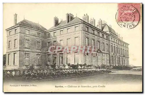 Cartes postales Sarthe Chateau de Sourches Pres Conlie