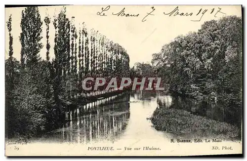 Cartes postales Pontlieue Vue Sur L Huisne