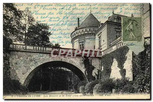 Cartes postales Chateau du Lude Les Douves et la Tour