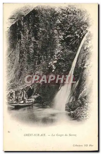 Cartes postales Gresy Sur Aix Les Gorges du Sierroz