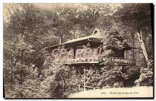 Cartes postales Chalet des Gorges du Fier