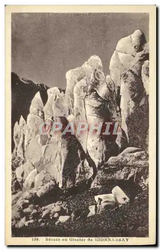 Ansichtskarte AK Neracs au Glacier de Bionnassay