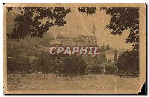 Cartes postales Annecy Le Monastere de la Visitation et le Lac