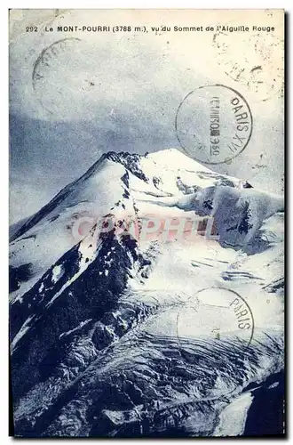 Cartes postales Le Mont Pourri vu du Sommet de l aiguille Rouge