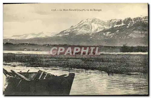 Cartes postales Le Mont Revard vu du Bourget