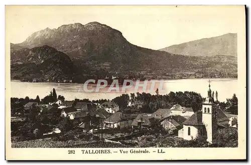 Cartes postales Talloires Vue Generale