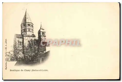 Cartes postales Basilique de Cluny