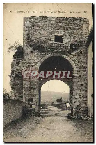 Cartes postales Cluny La porte Saint Mayeul