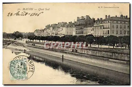 Cartes postales Macon Quai Sud