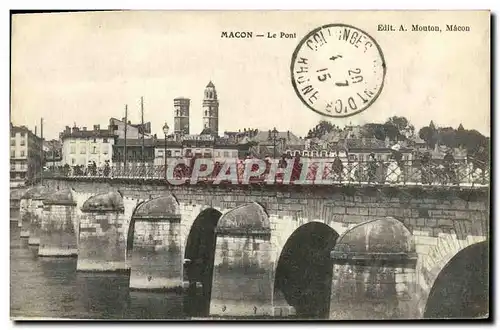 Cartes postales Macon Le Pont