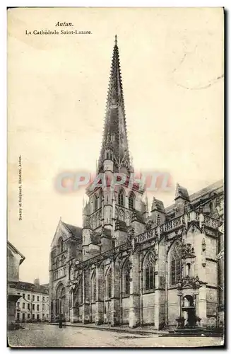 Cartes postales Autun La Cathedrale Saint Lazare