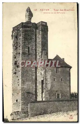 Cartes postales Autun Tour des Ursulines