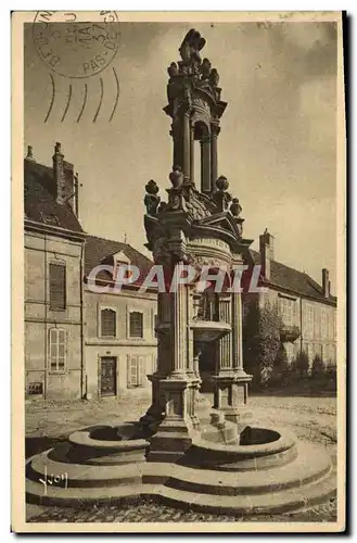 Cartes postales Autun La Fonatine Saint Lazare