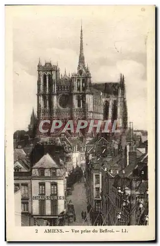 Cartes postales Amiens Vue prise du Beffroi