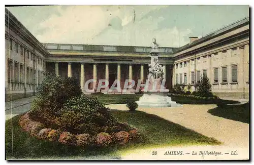 Ansichtskarte AK Amiens La Bibliotheque