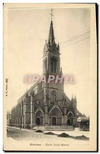 Ansichtskarte AK Amiens Eglise Saint Martin