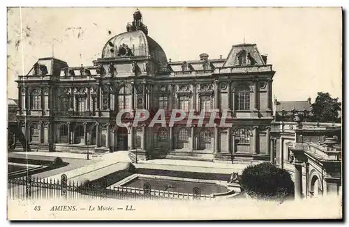 Cartes postales Amiens Le Musee