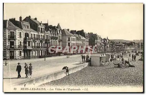 Ansichtskarte AK Mers les Bains Les Villas de l Esplanade