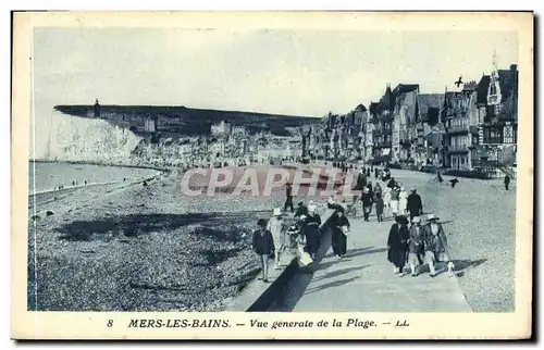 Ansichtskarte AK Mers les Bains Vue generale de la Plage