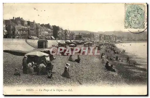 Ansichtskarte AK Mers La Plage et la Digue