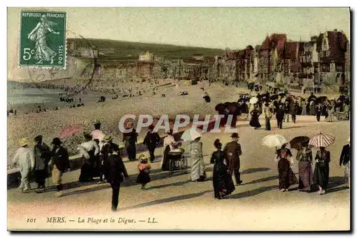 Ansichtskarte AK Mers La Plage et la Digue