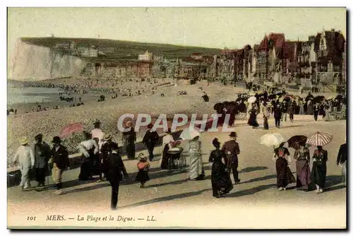 Ansichtskarte AK Mers La Plage et la Digue