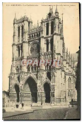 Cartes postales Amiens La Cathedrale