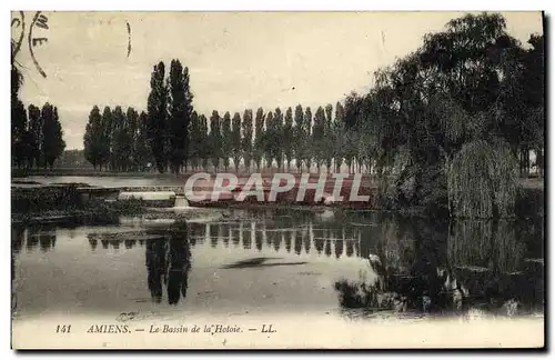 Ansichtskarte AK Amiens Le Bassin de la Hotoie