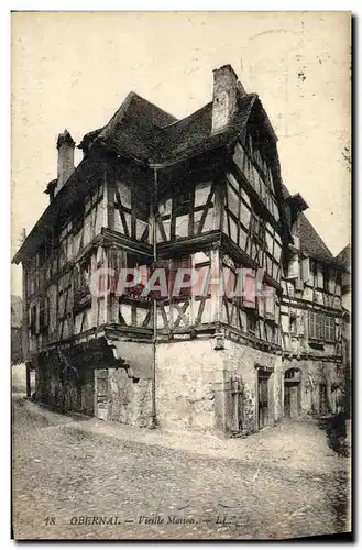 Ansichtskarte AK Obernai Vieille Maison