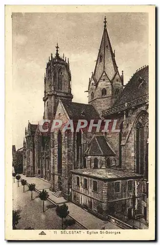 Cartes postales Selestat Eglise St Georges