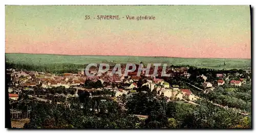 Cartes postales Saverne Vue generale