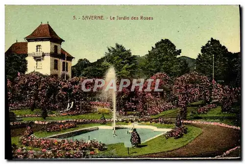 Ansichtskarte AK Saverne Le Jardin les Roses