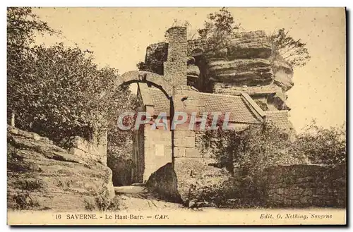 Cartes postales Saverne Le Haut Barr