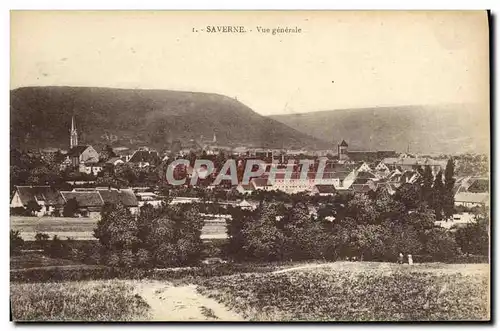 Cartes postales Saverne Vue generale