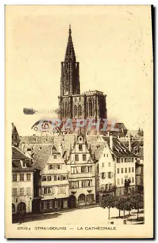 Cartes postales Strasbourg La Cathedrale