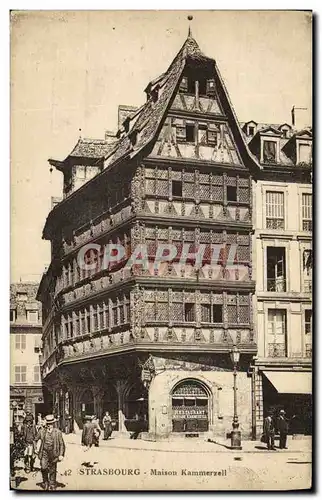 Cartes postales Strasbourg Maison Kammerzell