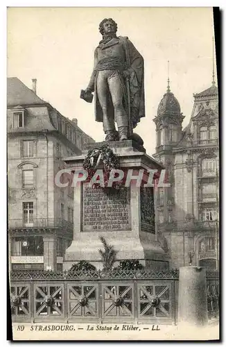 Cartes postales Strasbourg La Statue de Kleber