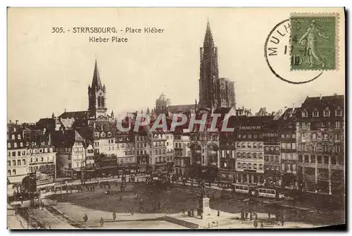 Cartes postales Strasbourg Place Kleber