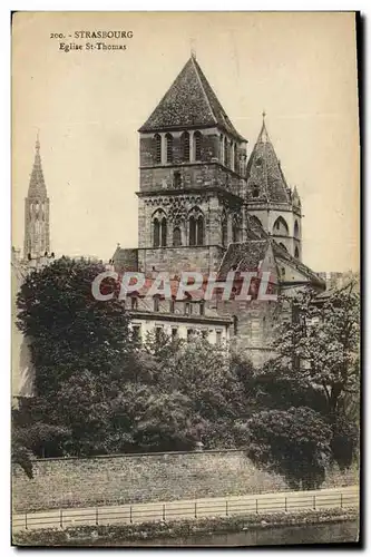 Cartes postales Strasbourg Eglise St Thomas