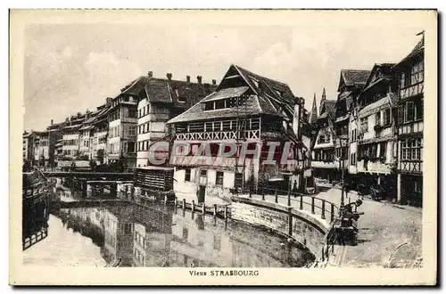 Cartes postales Vieux Strasbourg