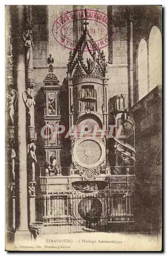 Cartes postales Strasbourg L Horloge Astronomique