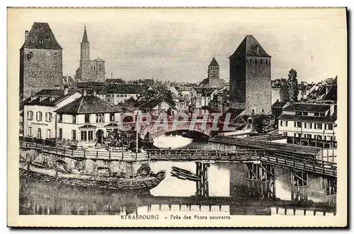 Cartes postales Strasbourg Pres des Ponts couverts