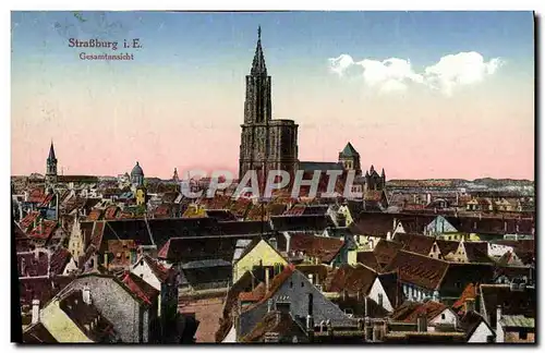 Cartes postales Strasbourg i E Gesamtansicht