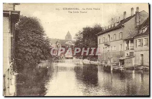 Ansichtskarte AK Strasbourg La Petite Venise