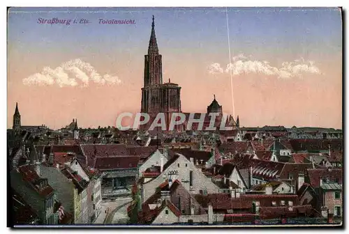 Cartes postales Strasbourg i Ets Totalansicht