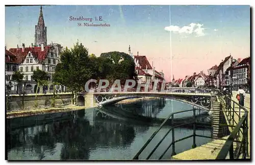 Cartes postales Strasbourg i E St Nikolausstaden