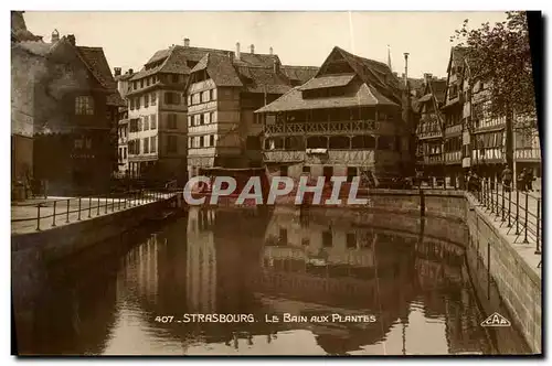 Cartes postales Strasbourg Le Bain Aux Plantes