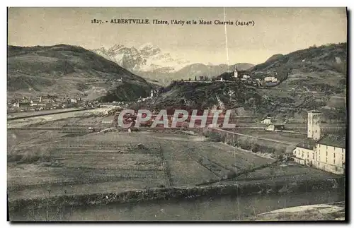 Cartes postales Albertville L Isere L Arly et le Mont Charvin